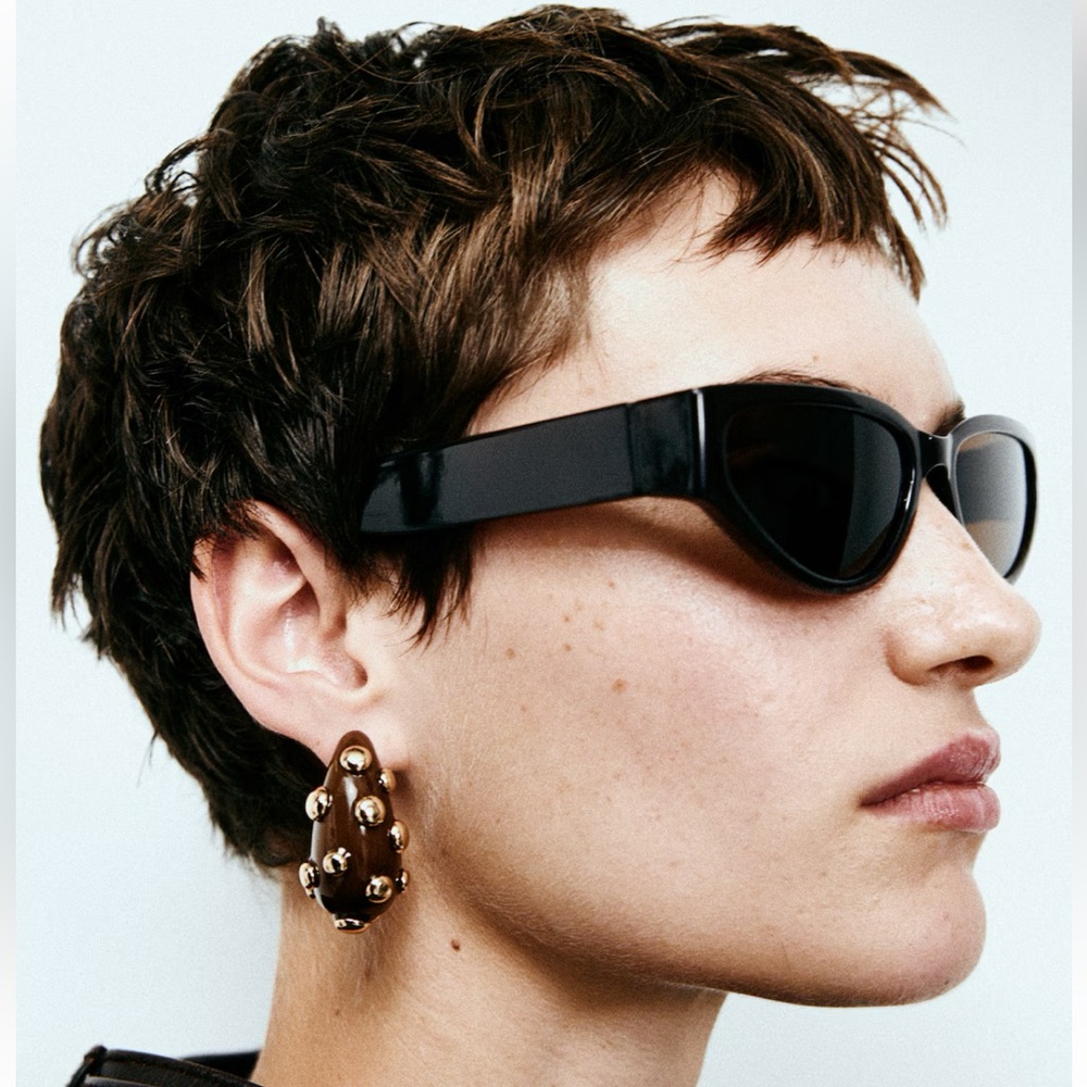H&M Studded Dome Earrings